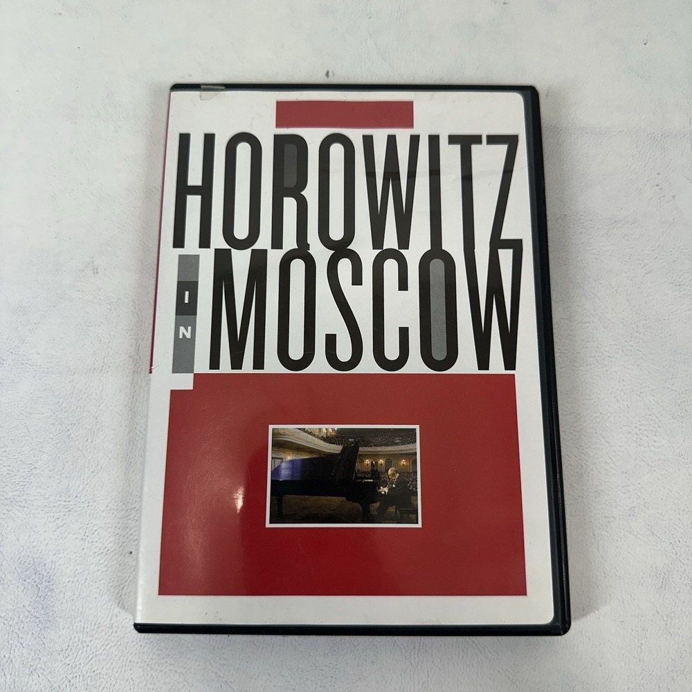 Horowitz In Moscow (1985) (DVD, 2005) Concert‎ Vladimir Horowitz Classical Music